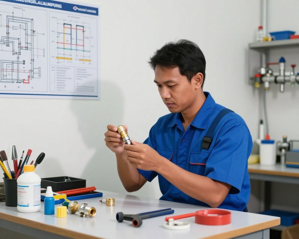 harga servis pipa murah Lampung