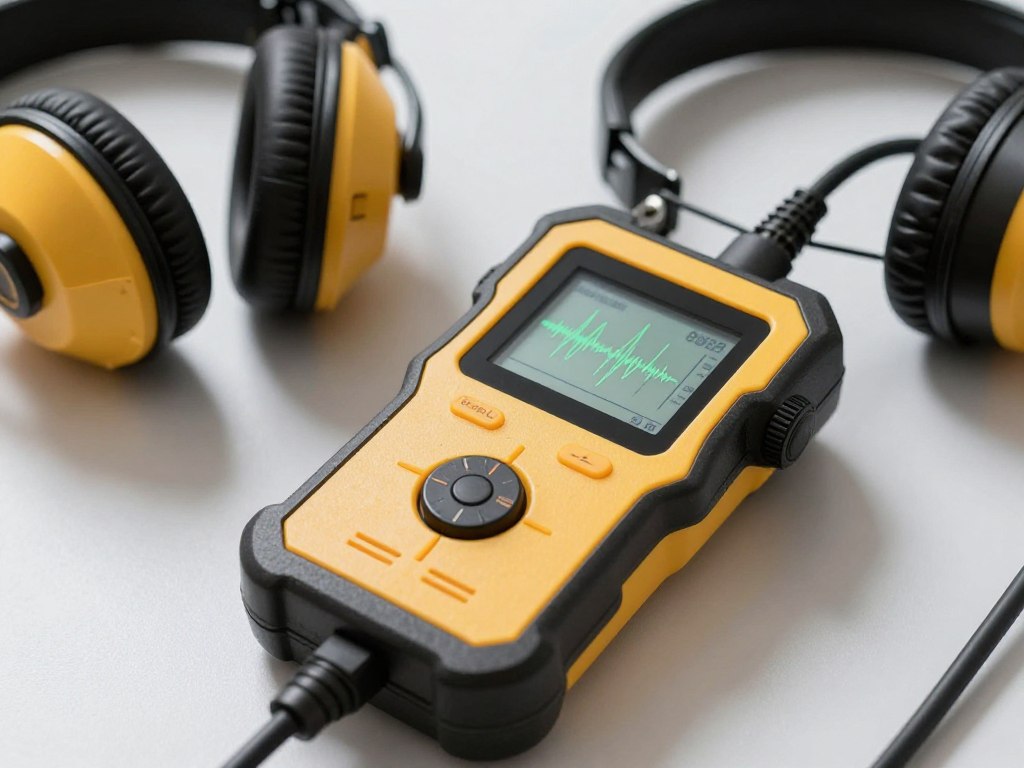 Acoustic leak detector untuk mendeteksi suara kebocoran pipa dengan gelombang suara